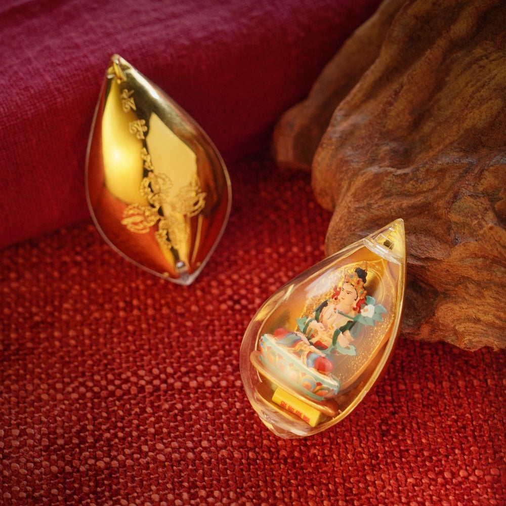The Spiritual Pillar | Great Strength & Wisdom Realization Petal-Amulet (Mahasthamaprapta)