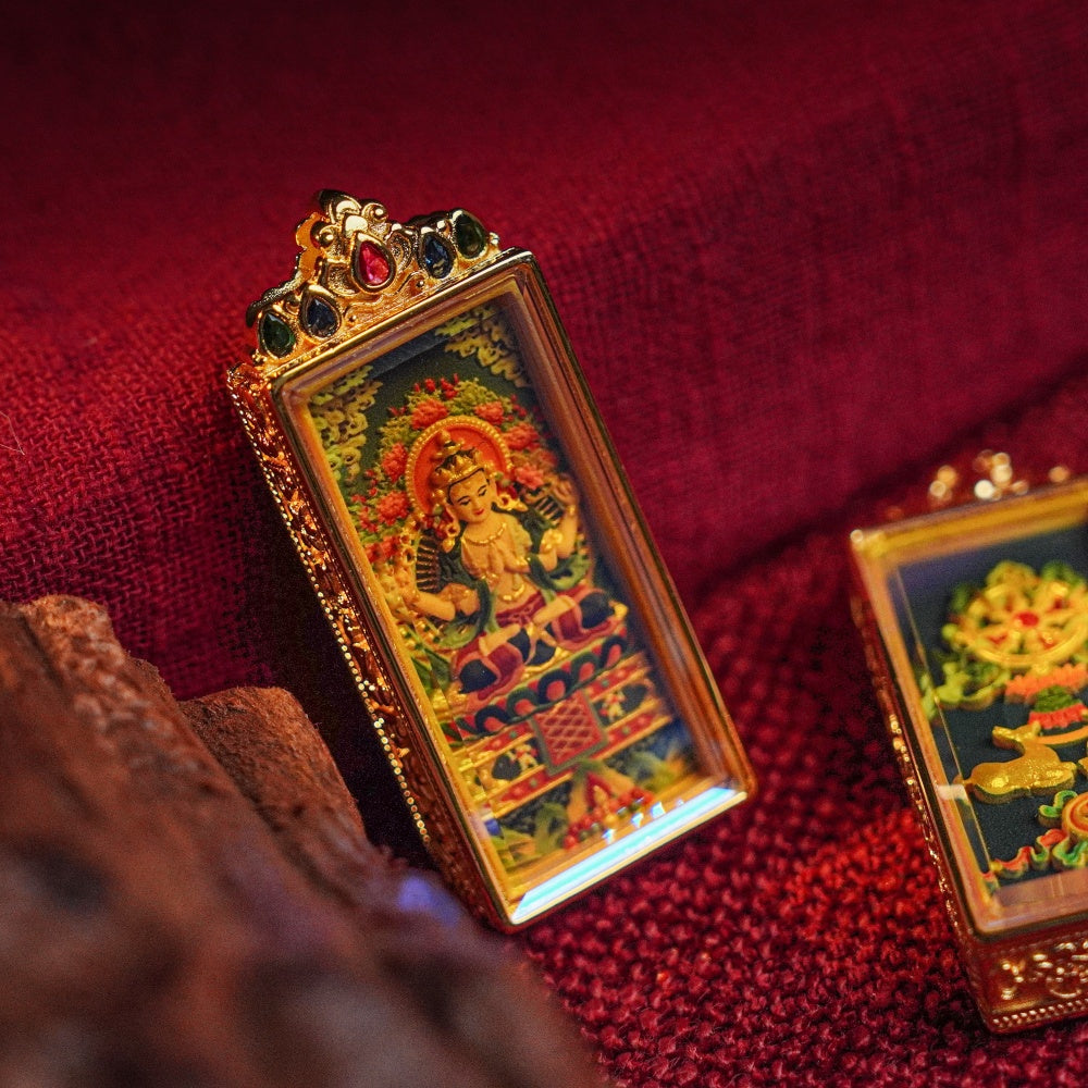 The Mercy Shield | Universal Compassion & Emotional Balance (Four-Armed Avalokiteshvara)