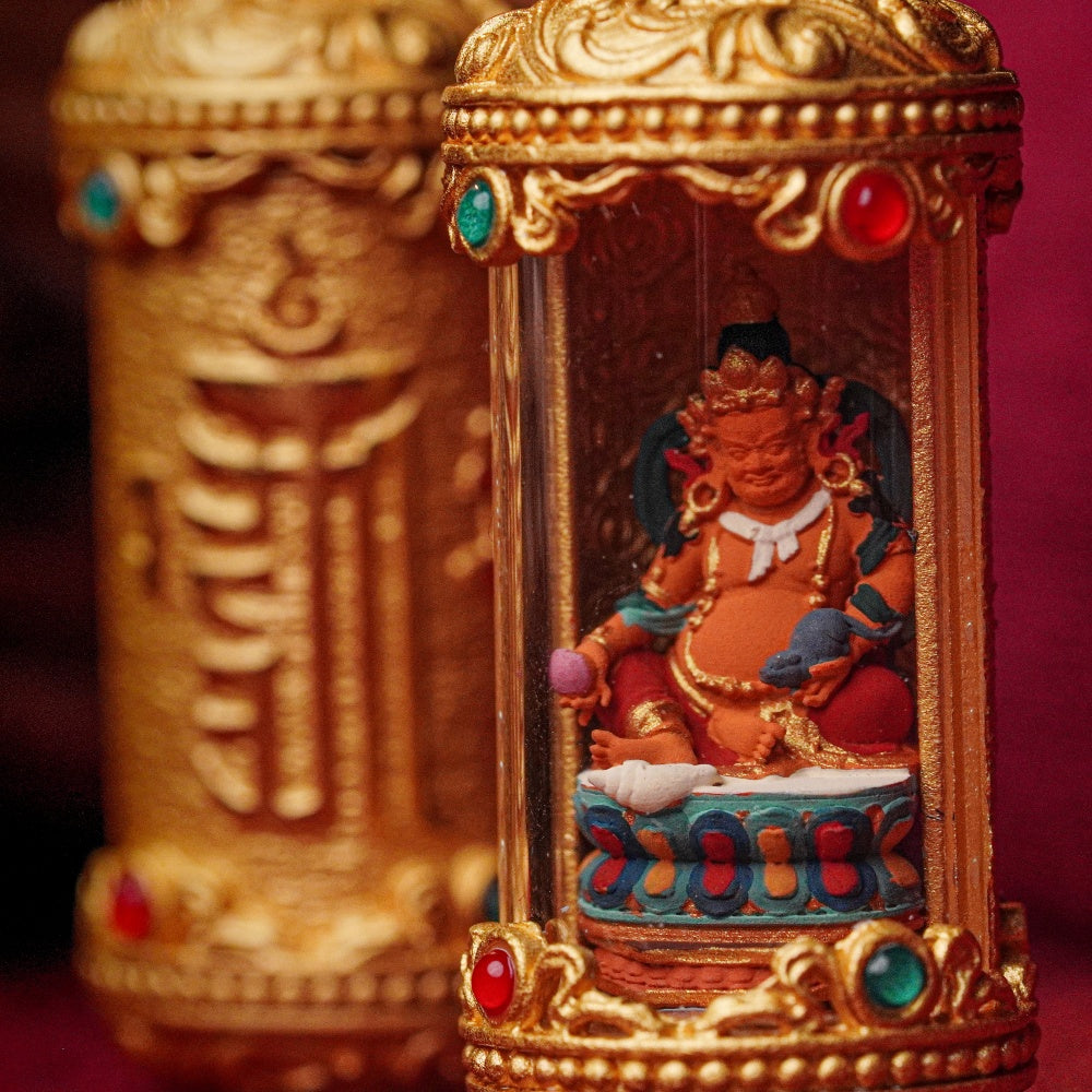 The Prosperity Anchor | Abundance Magnet & Wealth Foundation (Yellow Jambhala)