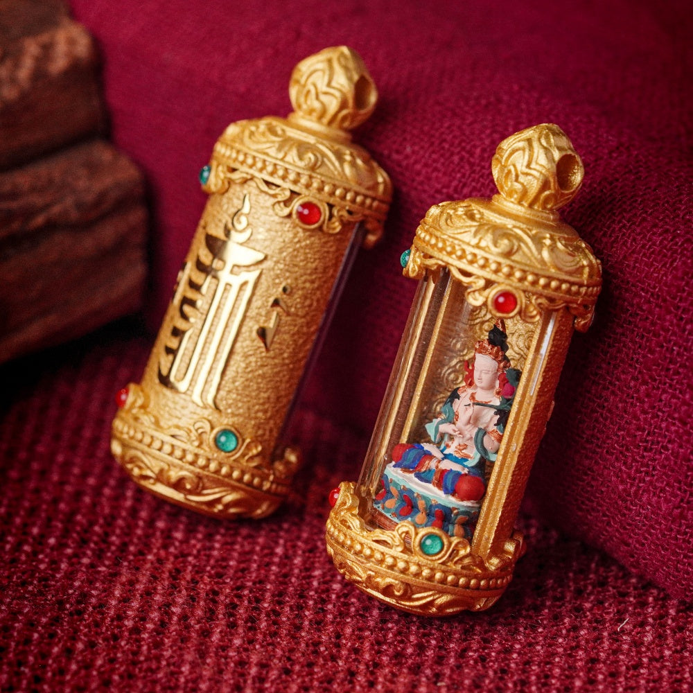 The Spiritual Pillar | Great Strength & Wisdom Realization Shield (Mahasthamaprapta)