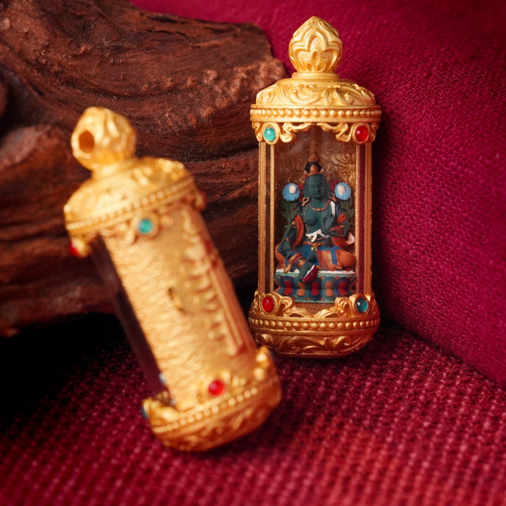 The Catalyst Pillar | Swift Momentum & Obstacle Dissolver (Green Tara)