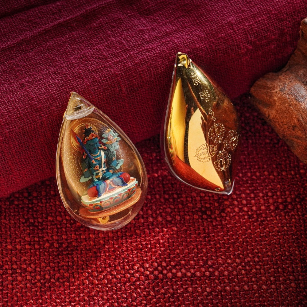 The Boundless Treasury | Strategic Insight & Creative Abundance Petal-Amulet (Akasagarbha)