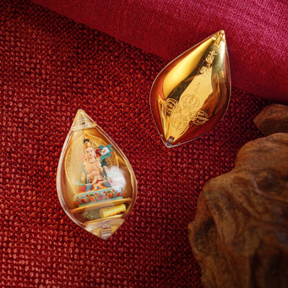 The Spiritual Pillar | Great Strength & Wisdom Realization Petal-Amulet (Mahasthamaprapta)