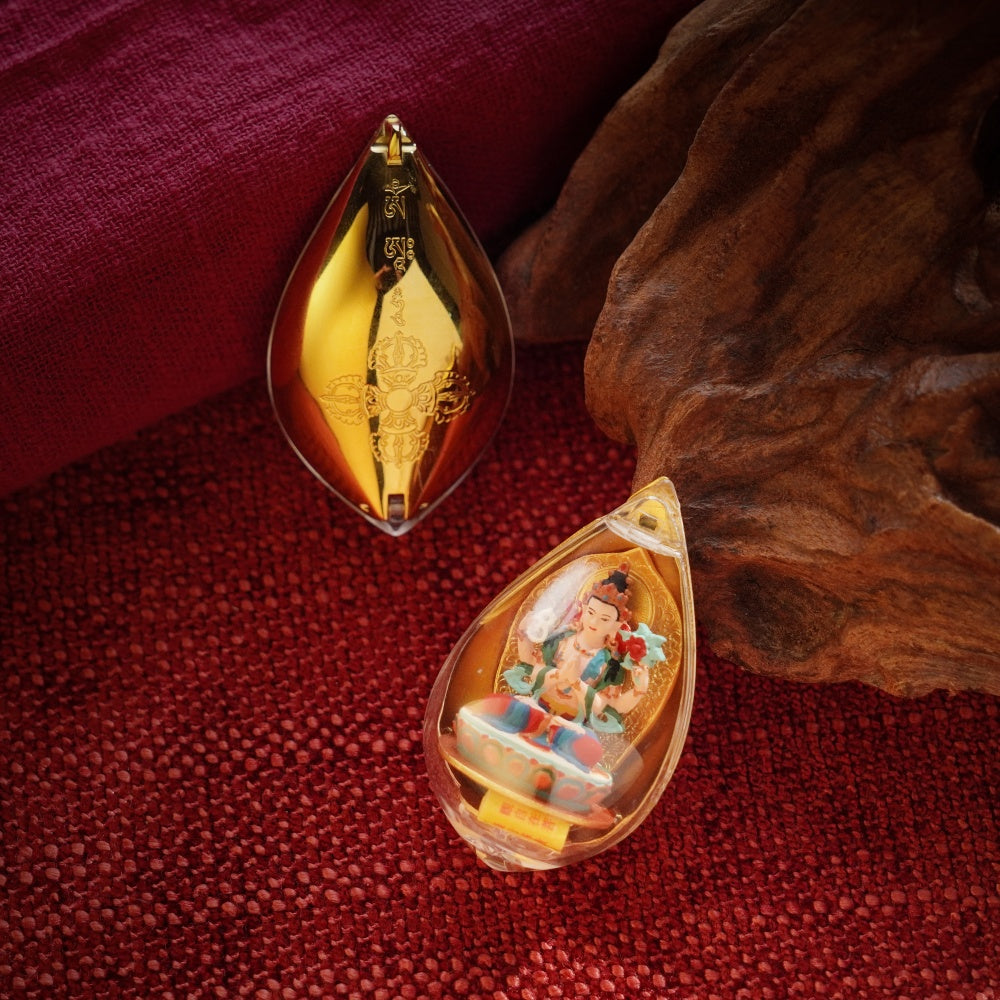 The Heart of Mercy | Unconditional Love & Emotional Harmony Petal-Shrine (Four-Armed Avalokiteshvara)