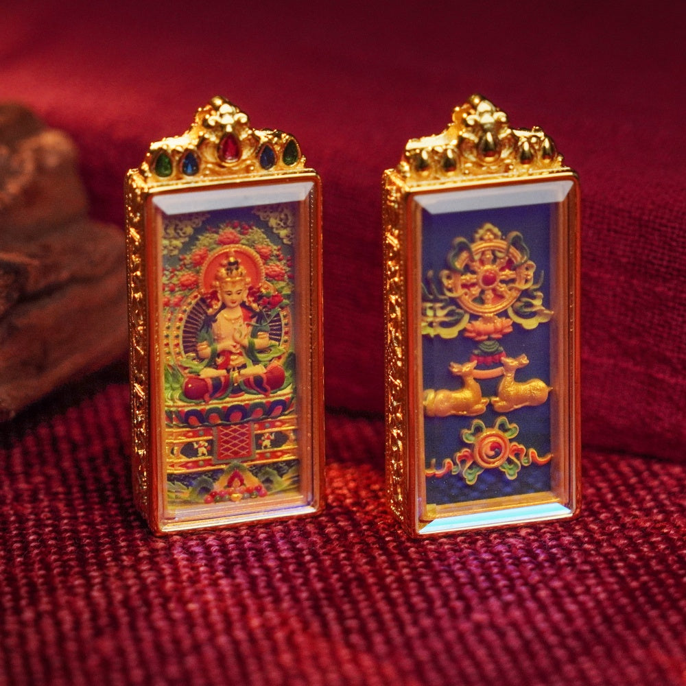 The Spiritual Pillar | Great Strength & Wisdom Realization Shield (Mahasthamaprapta)