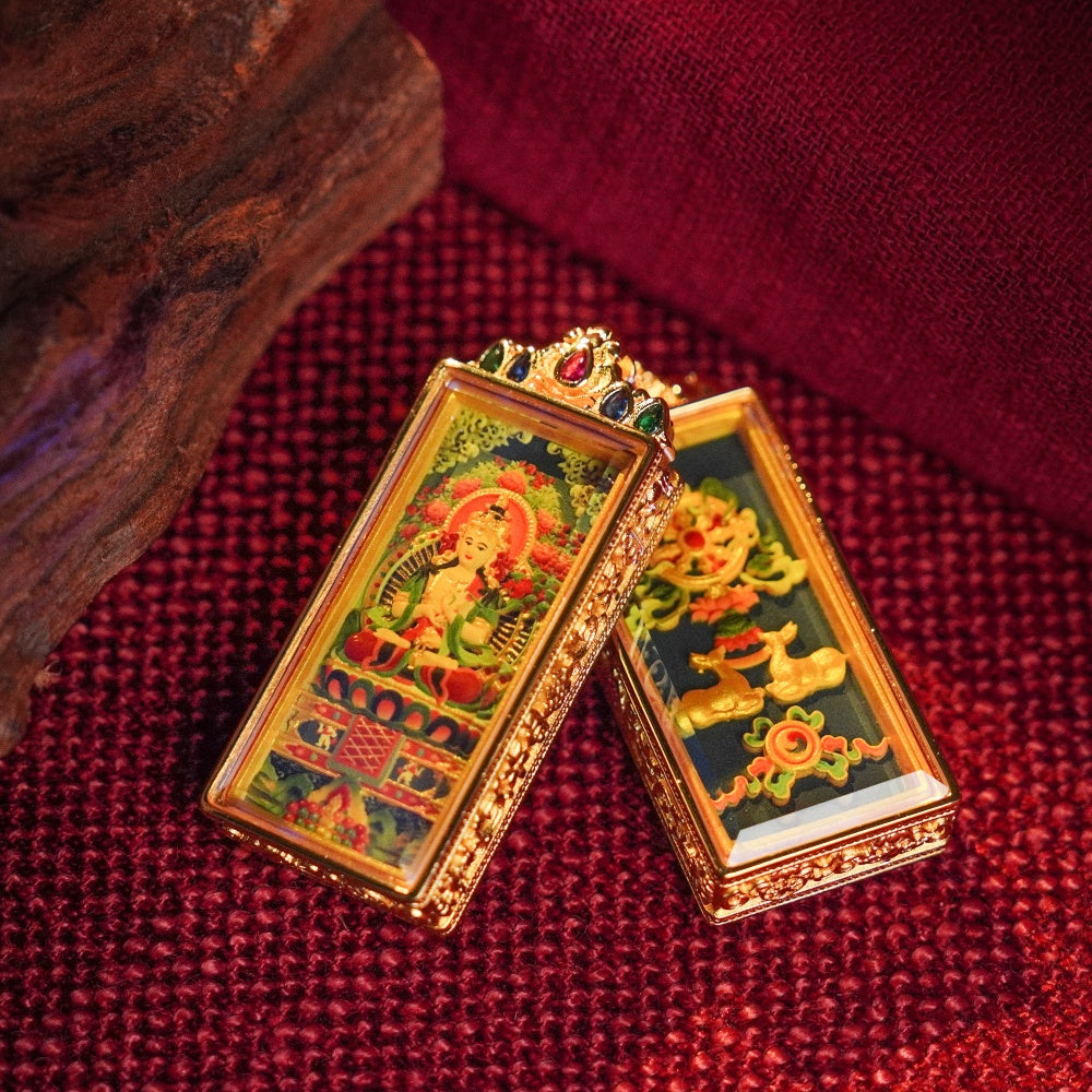 The Spiritual Pillar | Great Strength & Wisdom Realization Shield (Mahasthamaprapta)