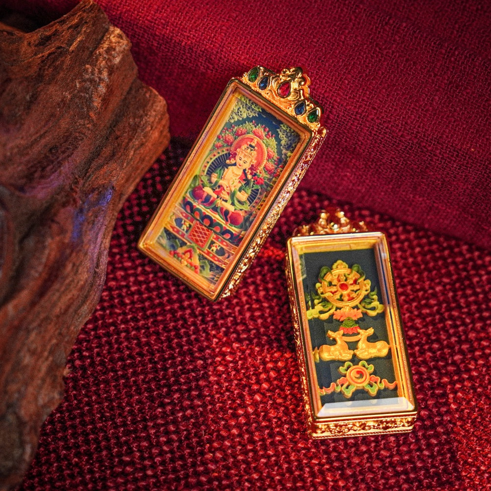 The Spiritual Pillar | Great Strength & Wisdom Realization Shield (Mahasthamaprapta)