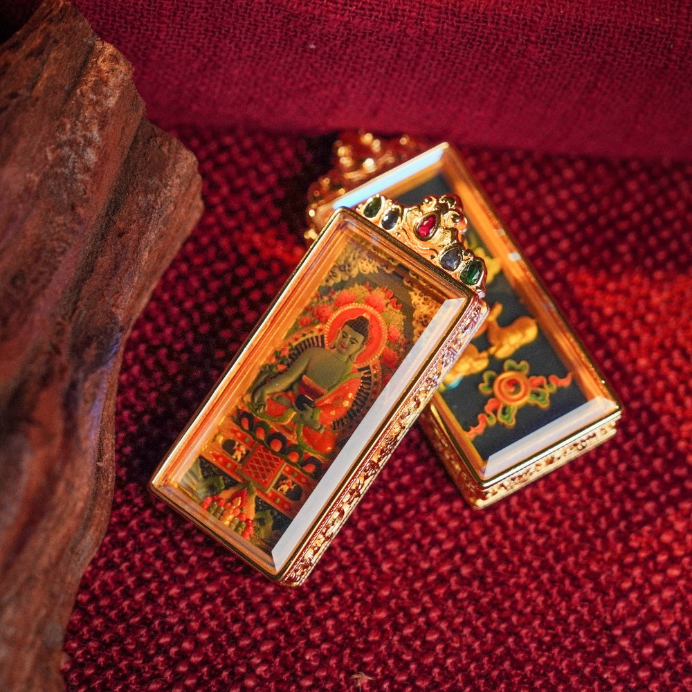 The Healing Light | Vitality & Restoration Shield (Medicine Buddha)