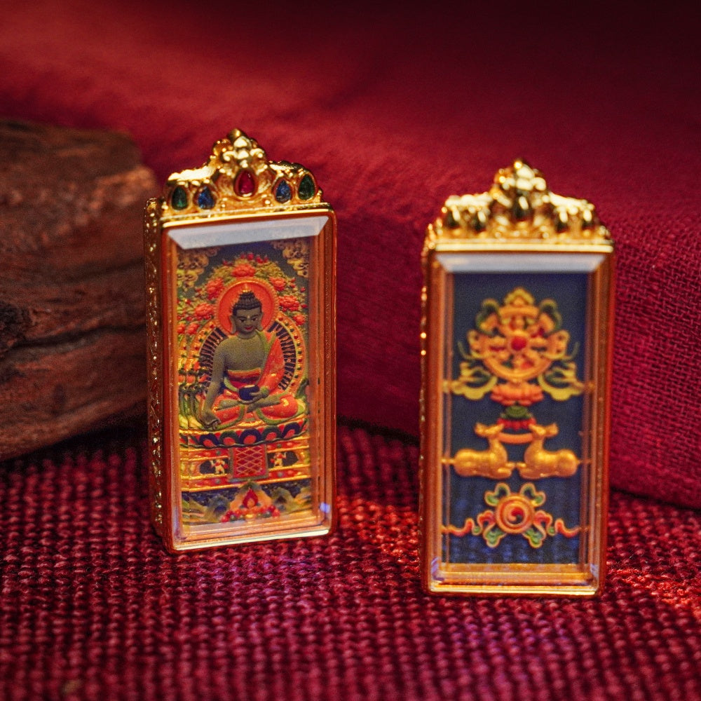 The Healing Light | Vitality & Restoration Shield (Medicine Buddha)