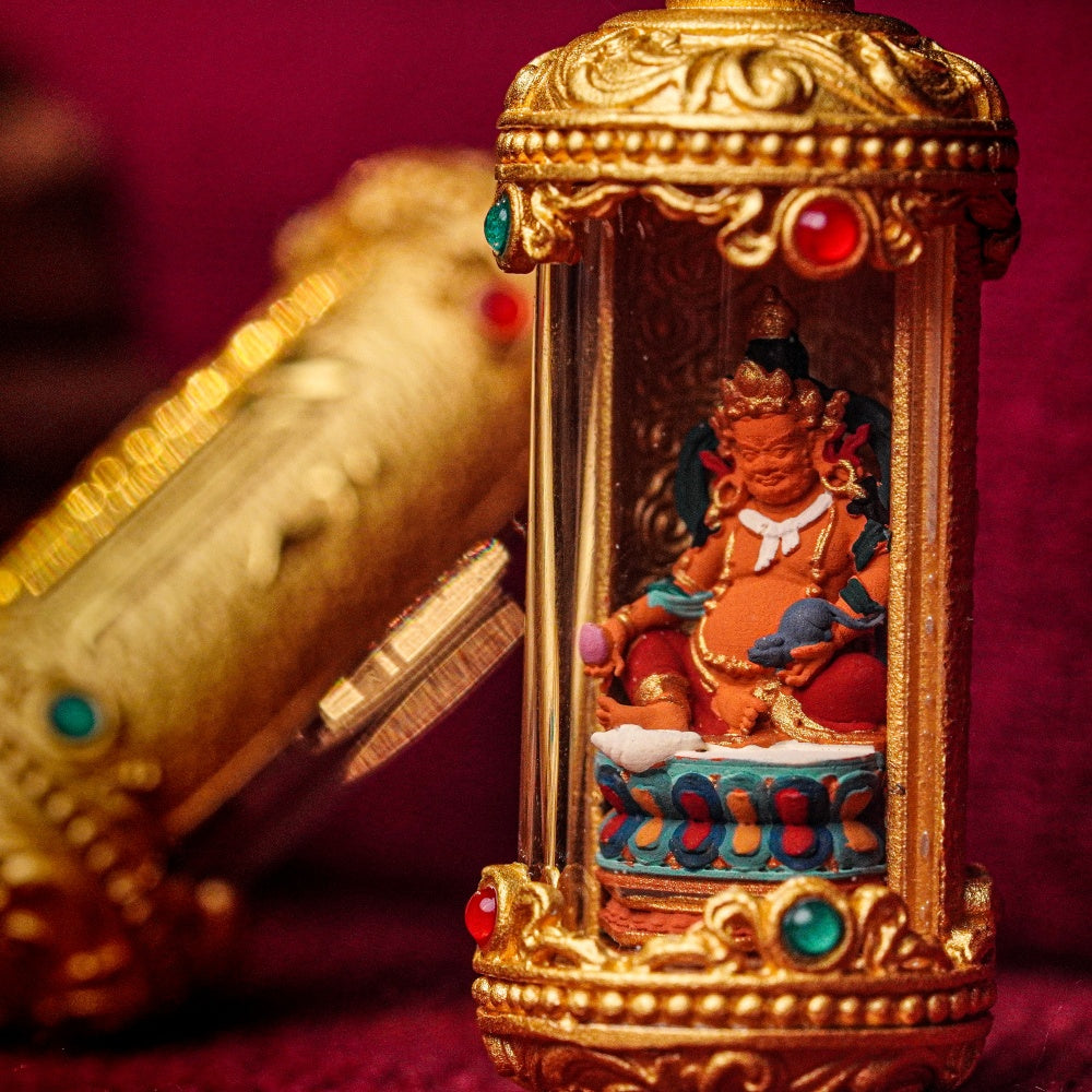 The Prosperity Anchor | Abundance Magnet & Wealth Foundation (Yellow Jambhala)