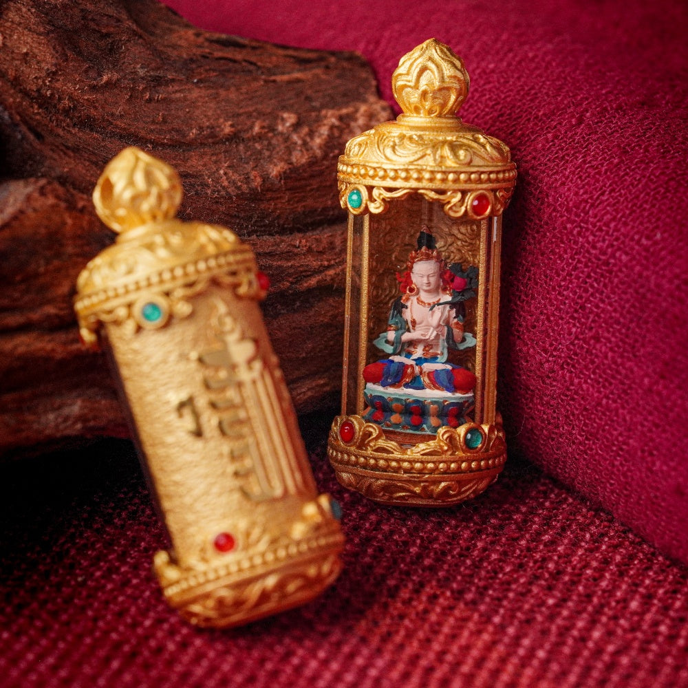 The Spiritual Pillar | Great Strength & Wisdom Realization Shield (Mahasthamaprapta)
