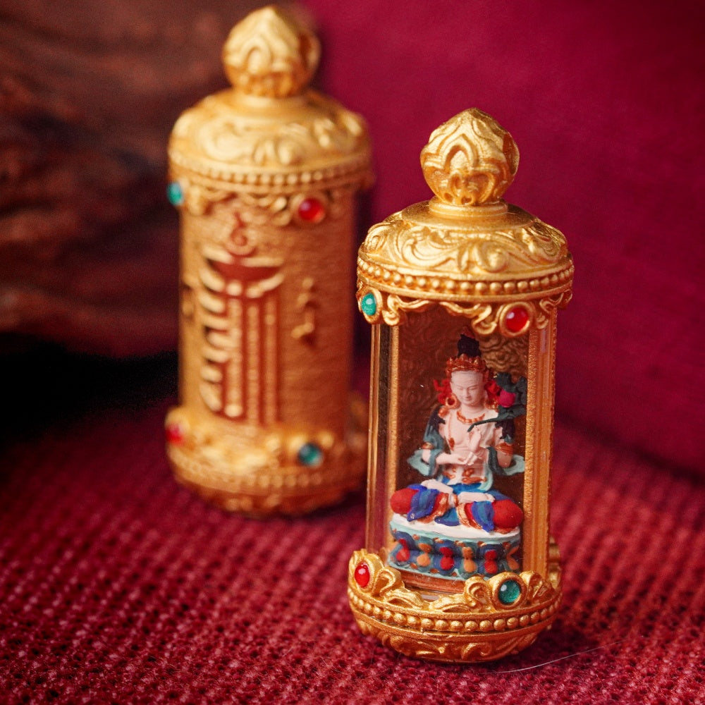 The Spiritual Pillar | Great Strength & Wisdom Realization Shield (Mahasthamaprapta)