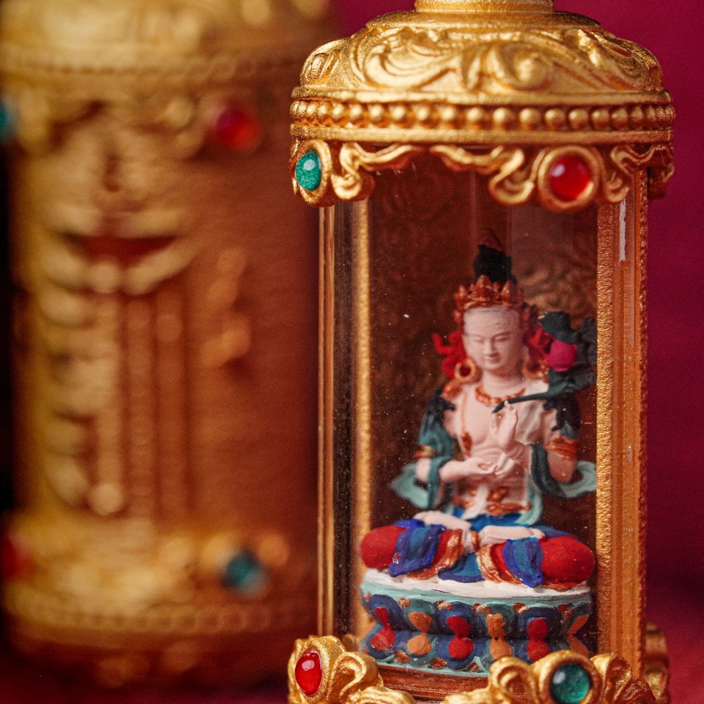 The Spiritual Pillar | Great Strength & Wisdom Realization Shield (Mahasthamaprapta)