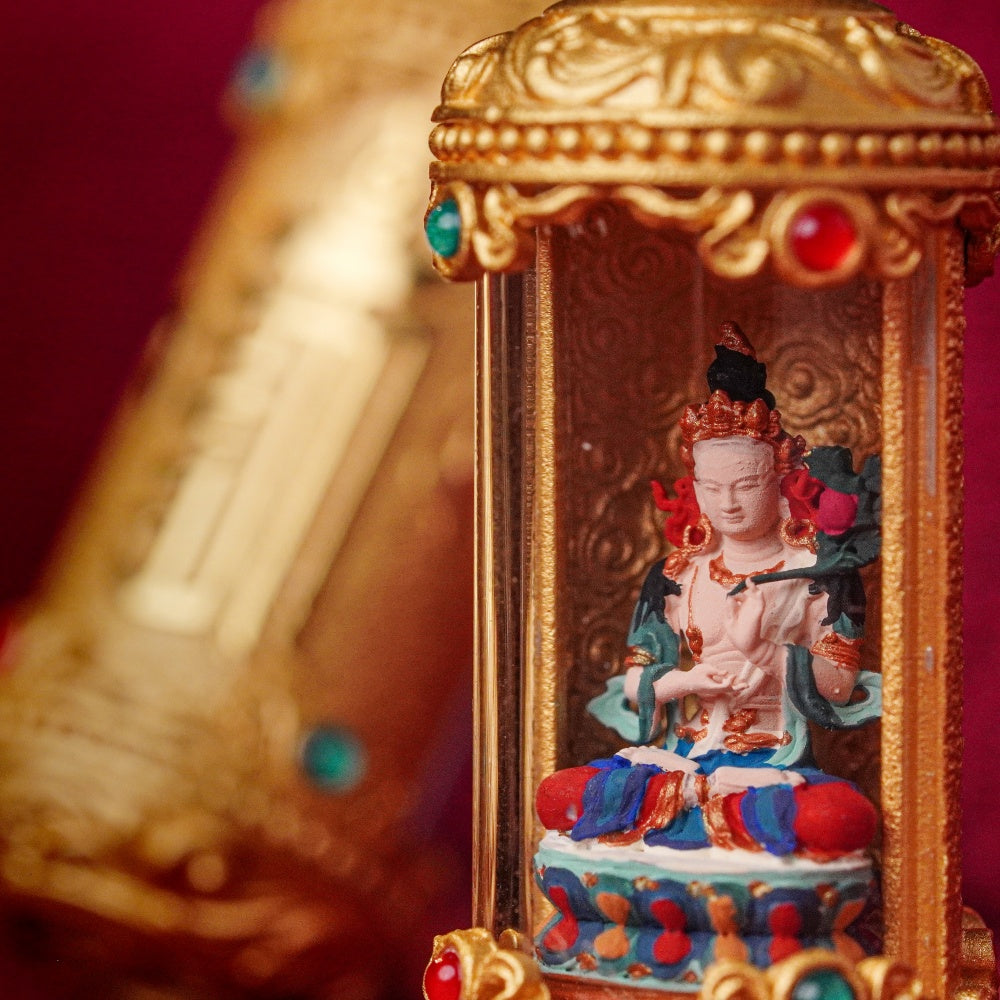 The Spiritual Pillar | Great Strength & Wisdom Realization Shield (Mahasthamaprapta)