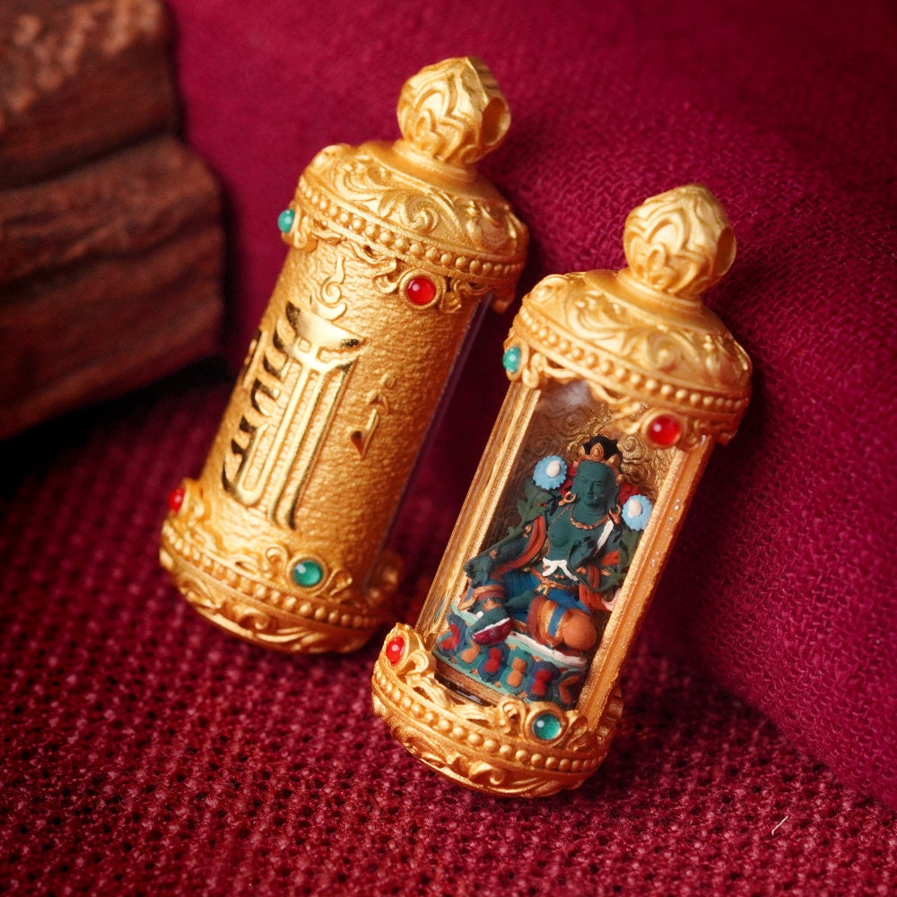 The Catalyst Pillar | Swift Momentum & Obstacle Dissolver (Green Tara)