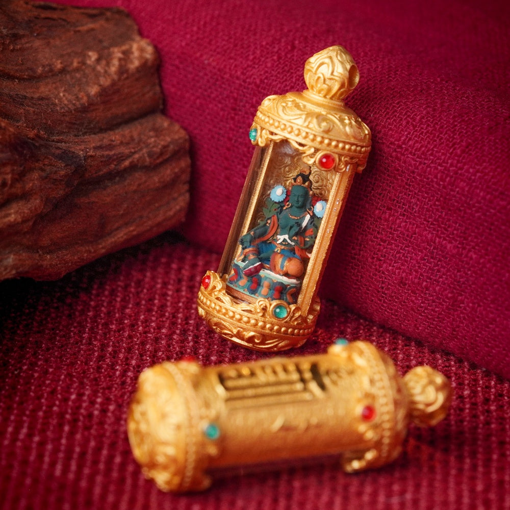 The Catalyst Pillar | Swift Momentum & Obstacle Dissolver (Green Tara)